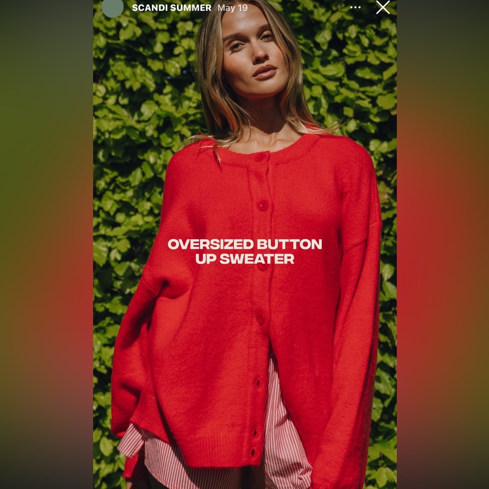 SOLD NOT AVAILABLE - Daily drills oversized cardigan